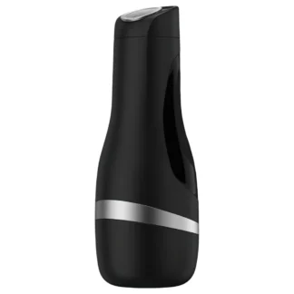 Satisfyer Men Classic - manuálny sací masturbátor (strieborný)