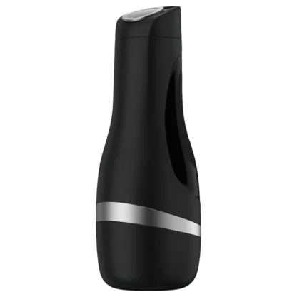 Satisfyer Men Classic - manuálny sací masturbátor (strieborný)