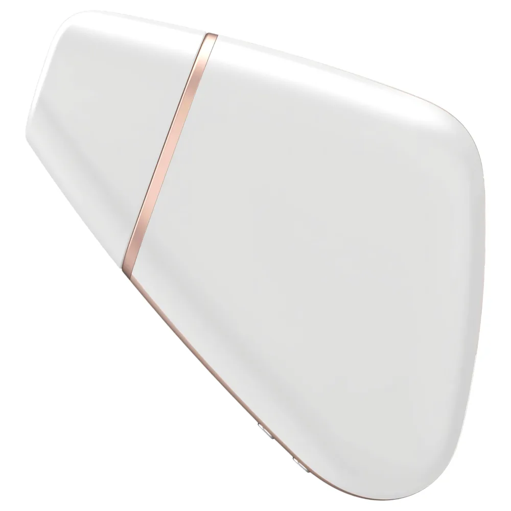 Satisfyer Love Triangle - aplikáciou ovládaný klitorálny stimulátor s tlakovými vlnami (biely) – Obrázok 4