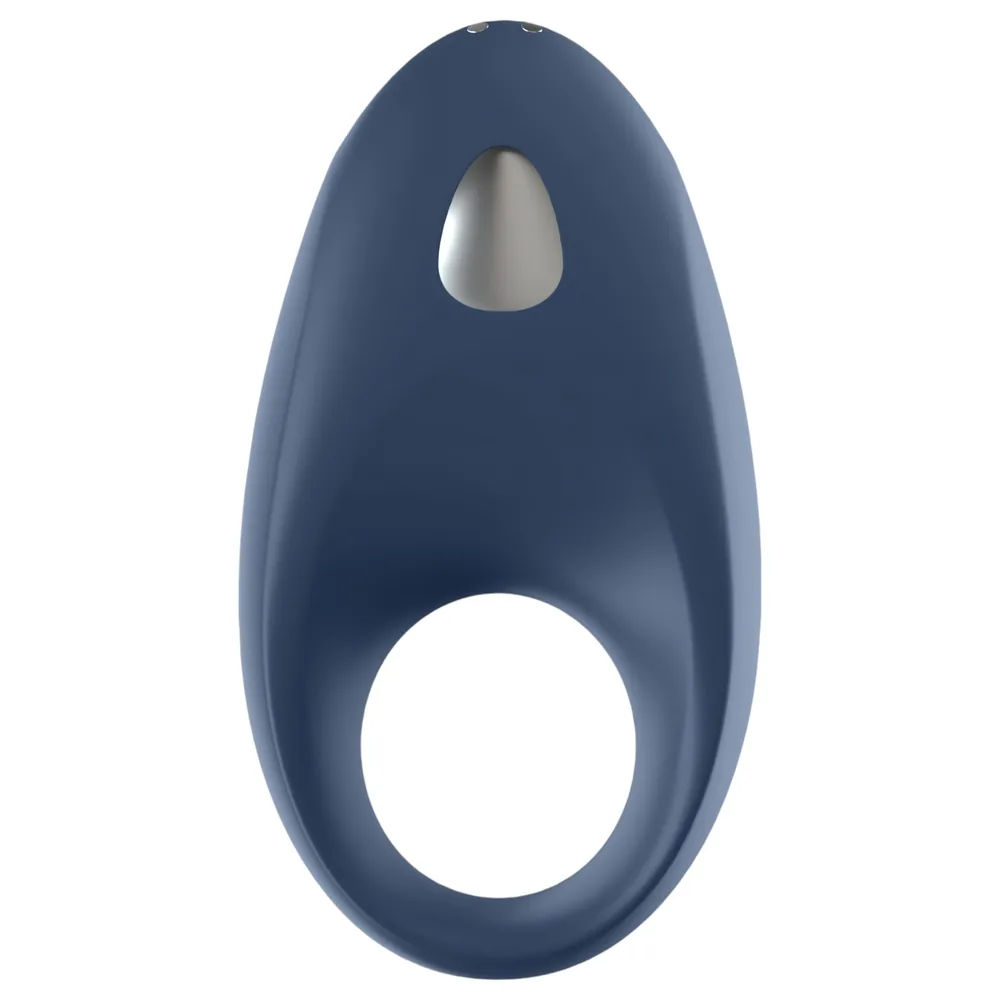 Satisfyer Mighty One - Vibračný krúžok na penis s ovládaním cez aplikáciu, pre mužov (modrý) – Obrázok 3