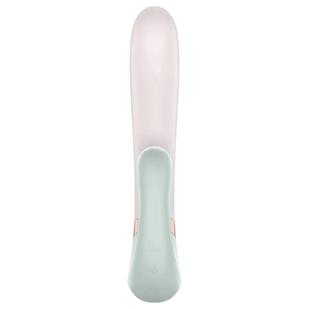Satisfyer Heat Wave - aplikáciou ovládaný vyhrievací vibrátor (mentolový) – Obrázok 5
