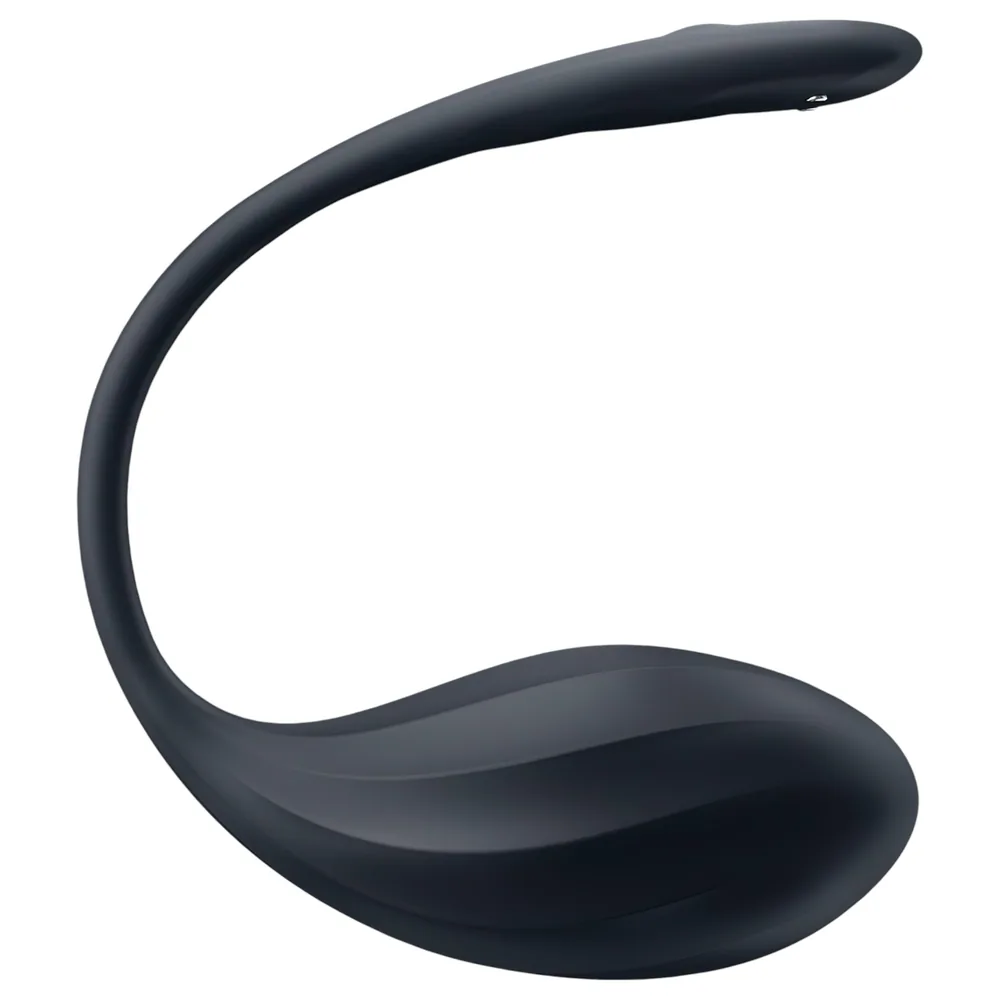 Satisfyer - vibračné vajíčko na diaľkové ovládanie - čierne