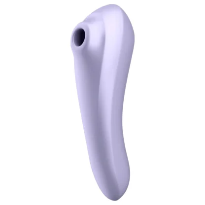 Satisfyer Dual Pleasure - aplikáciou ovládaný 2v1 vibrátor s tlakovými vlnami (fialový)