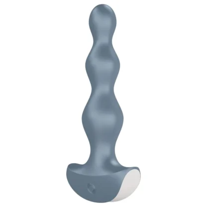 Satisfyer Lolli-Plug 2 - análny vibrátor dobíjací vodotesný sivý
