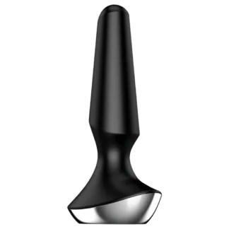 Satisfyer Plug-ilicious 2 - Análny vibrátor ovládaný aplikáciou (čierny)
