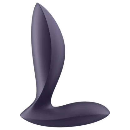 Satisfyer Power Plug - análny vibrátor ovládaný aplikáciou (fialový)