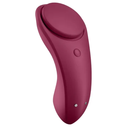 Satisfyer Sexy Secret - vibračné nohavičky ovládané aplikáciou (červené)