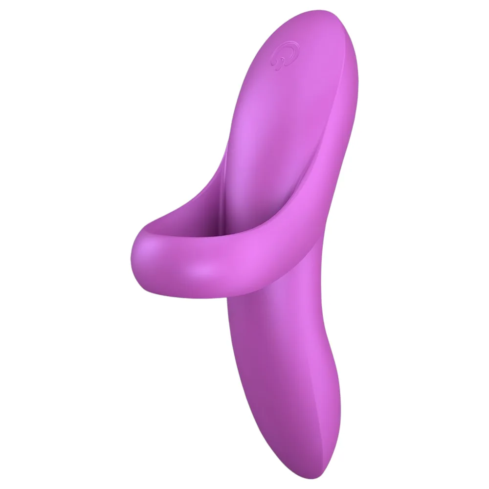 Satisfyer Bold Lover - nabíjateľný vodotesný vibračný prst (ružový)