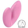 Satisfyer Love Riot - nabíjací, vodotesný prstový vibrátor (ružový)