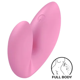 Satisfyer Love Riot - nabíjací, vodotesný prstový vibrátor (ružový)