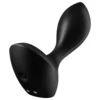 Satisfyer - análny vibrátor - dobíjací, vodotesný - čierny