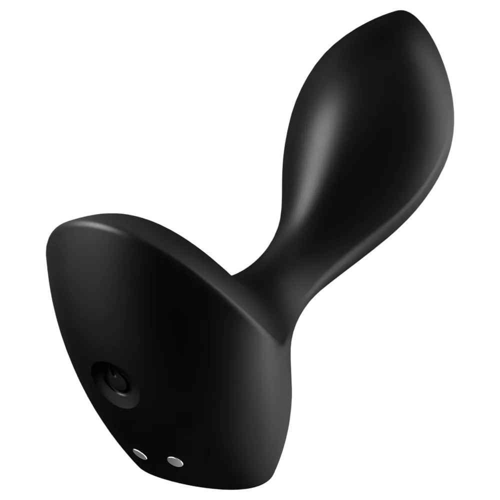 Satisfyer - análny vibrátor - dobíjací, vodotesný - čierny