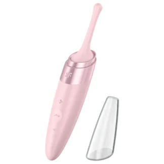Satisfyer Twirling Delight - vodotesný vibrátor na klitoris - ružový