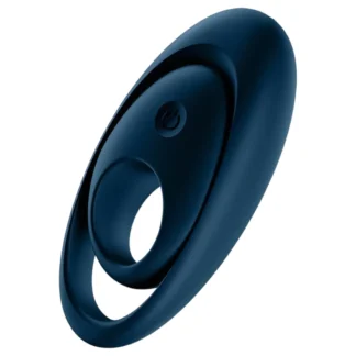 Satisfyer - vibračný erekčný krúžok - modrá