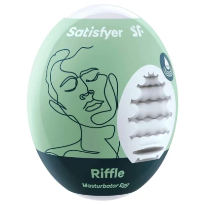 Satisfyer Egg Riffle - vajíčko masturbátor - 1 kus