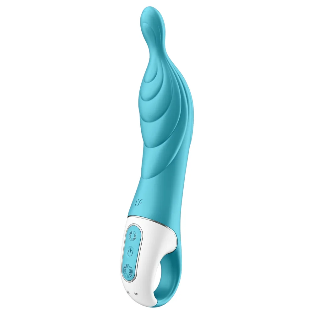 Satisfyer A-Mazing 2 - vibrátor na bod A - dobíjací - tyrkysový – Obrázok 3