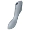 Satisfyer Curvy Trinity 3 - vibračný stimulátor klitorisu a vagíny - sivý