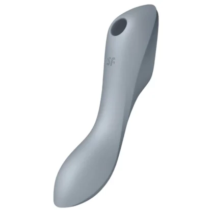 Satisfyer Curvy Trinity 3 - vibračný stimulátor klitorisu a vagíny - sivý