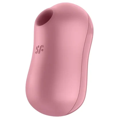 Satisfyer Cotton Candy - vibrátor na klitoris s tlakovými vlnami (korálový)