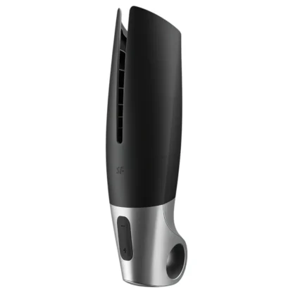 Satisfyer Power - masturbátor pre mužov ovládaný aplikáciou (čierny)