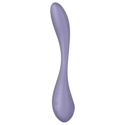 Satisfyer G-spot Flex 5 - vibrátor na bod G ovládaný aplikáciou (fialový)