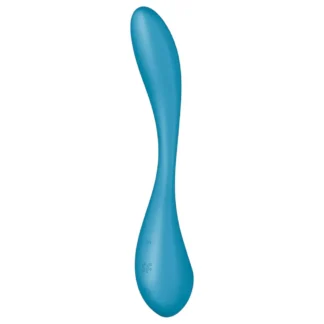 Satisfyer G-spot Flex 5 - vibrátor na bod G ovládaný aplikáciou (zelený)