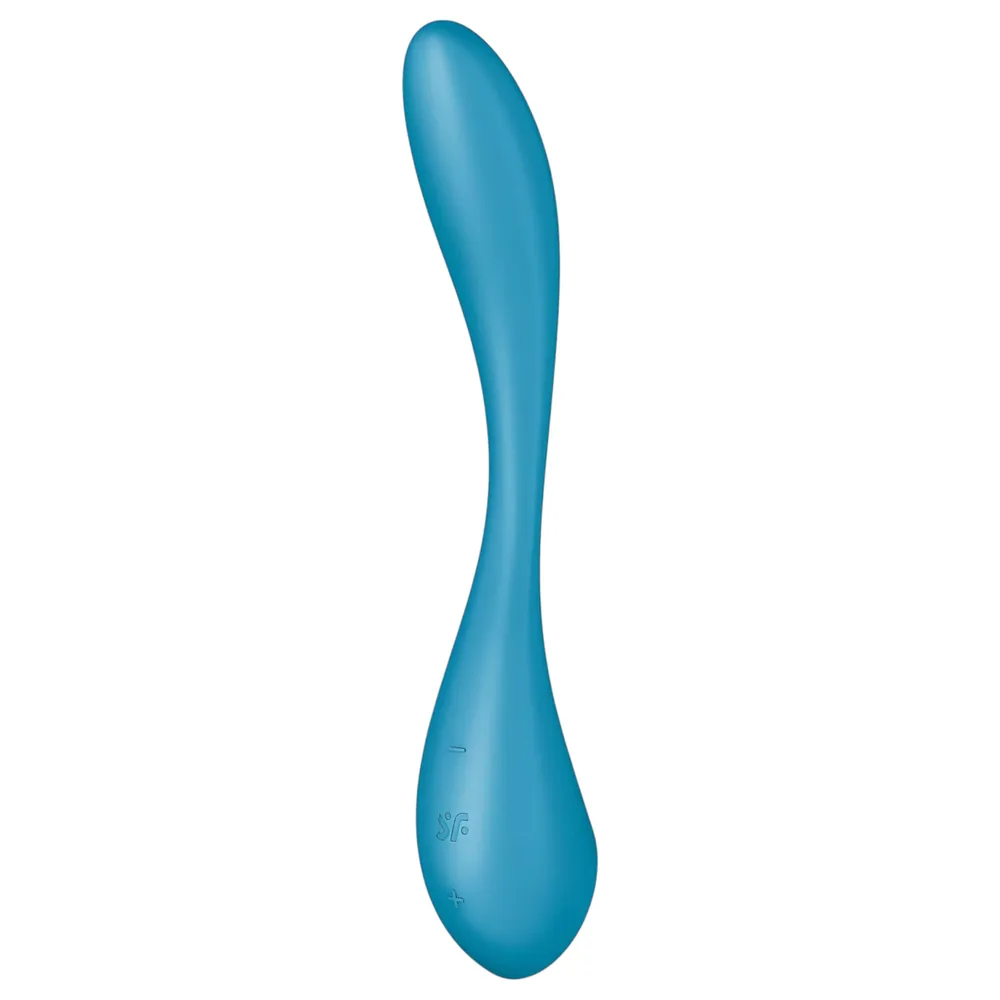 Satisfyer G-spot Flex 5 - vibrátor na bod G ovládaný aplikáciou (zelený)