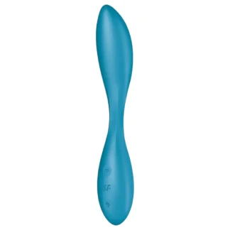 Satisfyer G-spot Flex 1 - akumulátorový, vodotesný vibrátor na bod G (zelený)