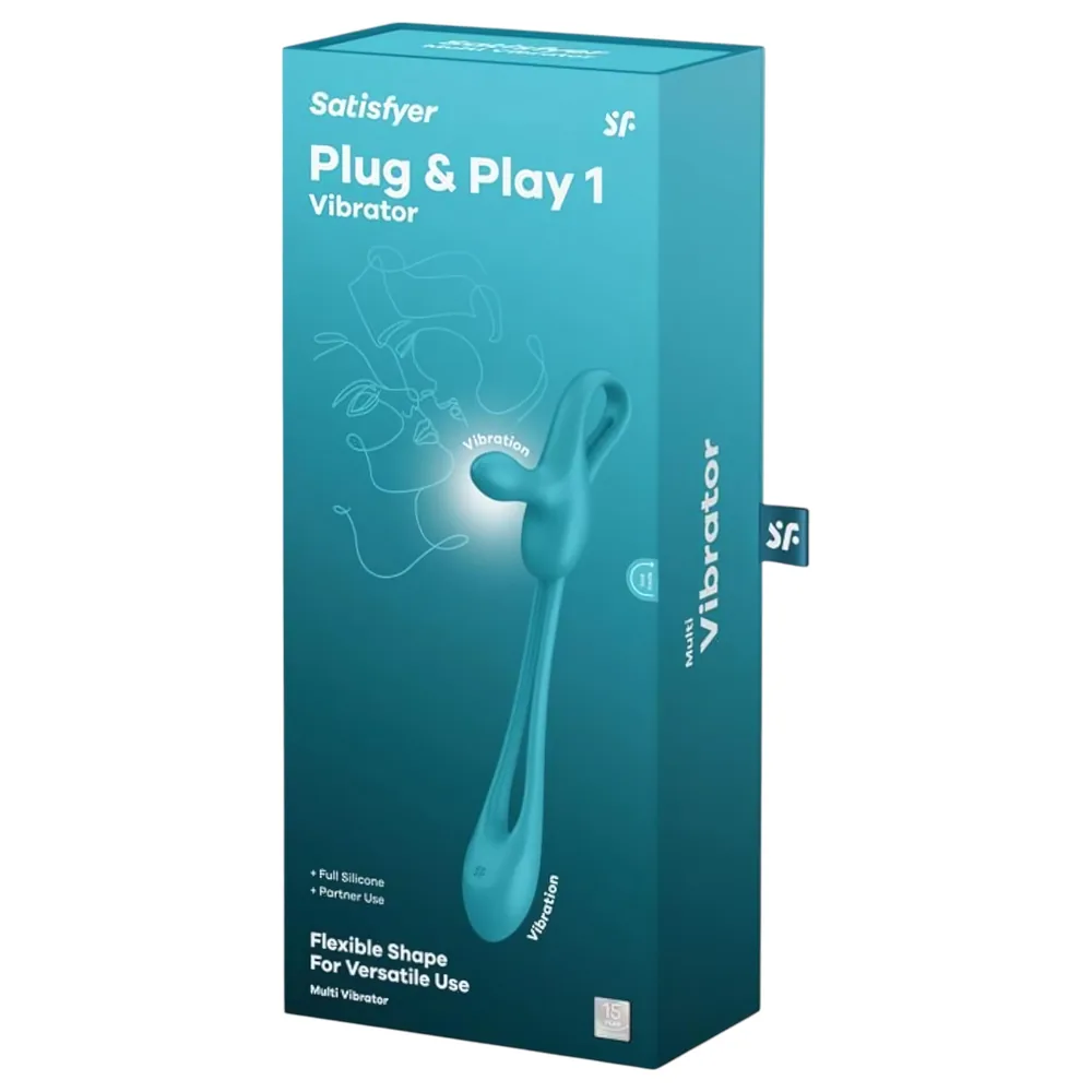 Satisfyer Plug & Play - vibračný análny kolík a erekčný krúžok – Obrázok 7