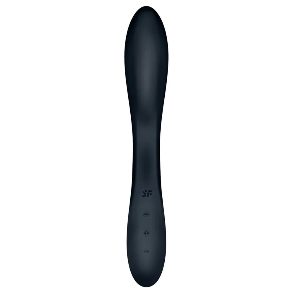 Satisfyer Rrrolling - vibrátor na G-bod s pohyblivou guľôčkou - čierny – Obrázok 5