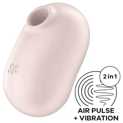 Satisfyer Pro To Go 2 - stimulátor klitorisu na vlny vzduchu - béžový