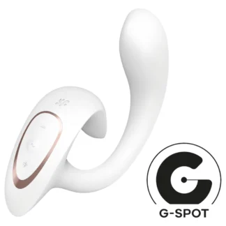 Satisfyer G for Goddess 1 - vibrátor na klitoris a bod G - biely