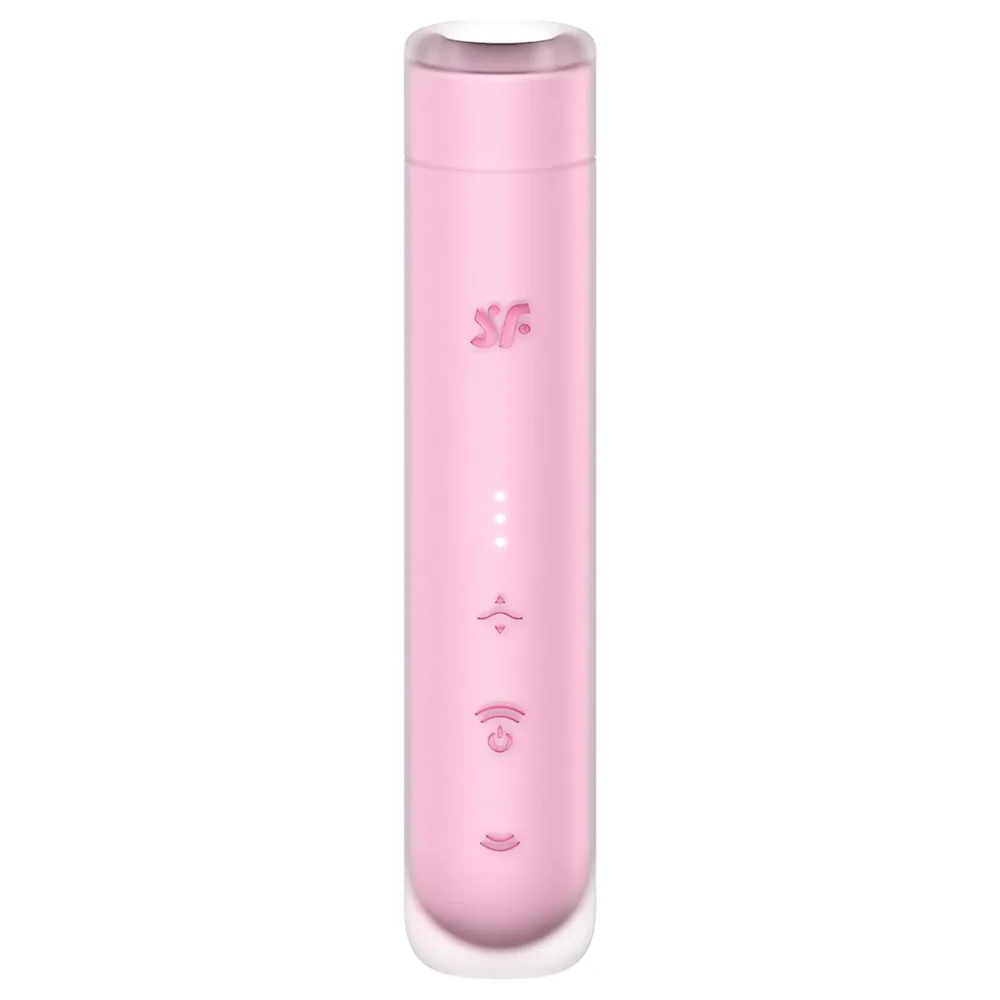 Satisfyer First Kiss - stimulátor klitorisu s vlnami vzduchu (ružový)