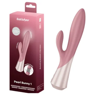 Satisfyer - Pearl Bunny 1 rotačný perličkový zajačikový vibrátor (ružový)