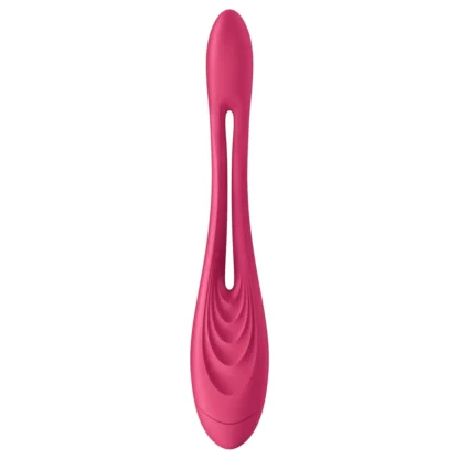 Satisfyer Elastic Game - flexibilný párový vibrátor (ružový)