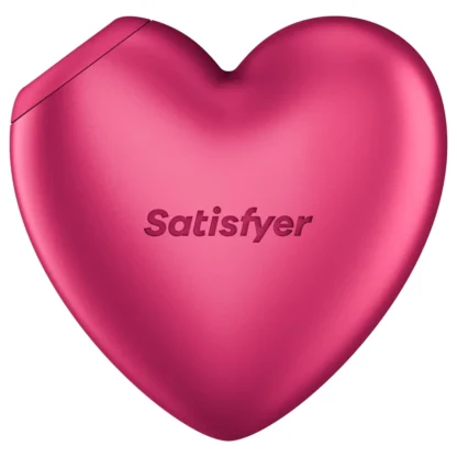 Satisfyer Cutie Heart - dráždidlo klitorisu s tlakovými vlnami (ružové)