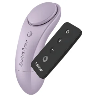 Satisfyer Sexy Secret - nositeľný klitorisový vibrátor (fialový)