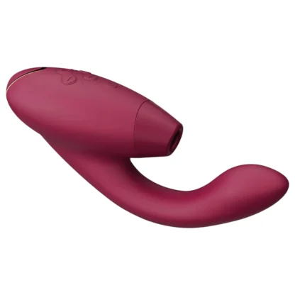Womanizer Duo 2 - 2v1 vibrátor na bod G a klitoris - červený