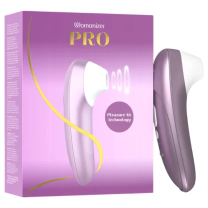 Womanizer Pro - dráždidlo klitorisu s tlakovými vlnami (fialové)