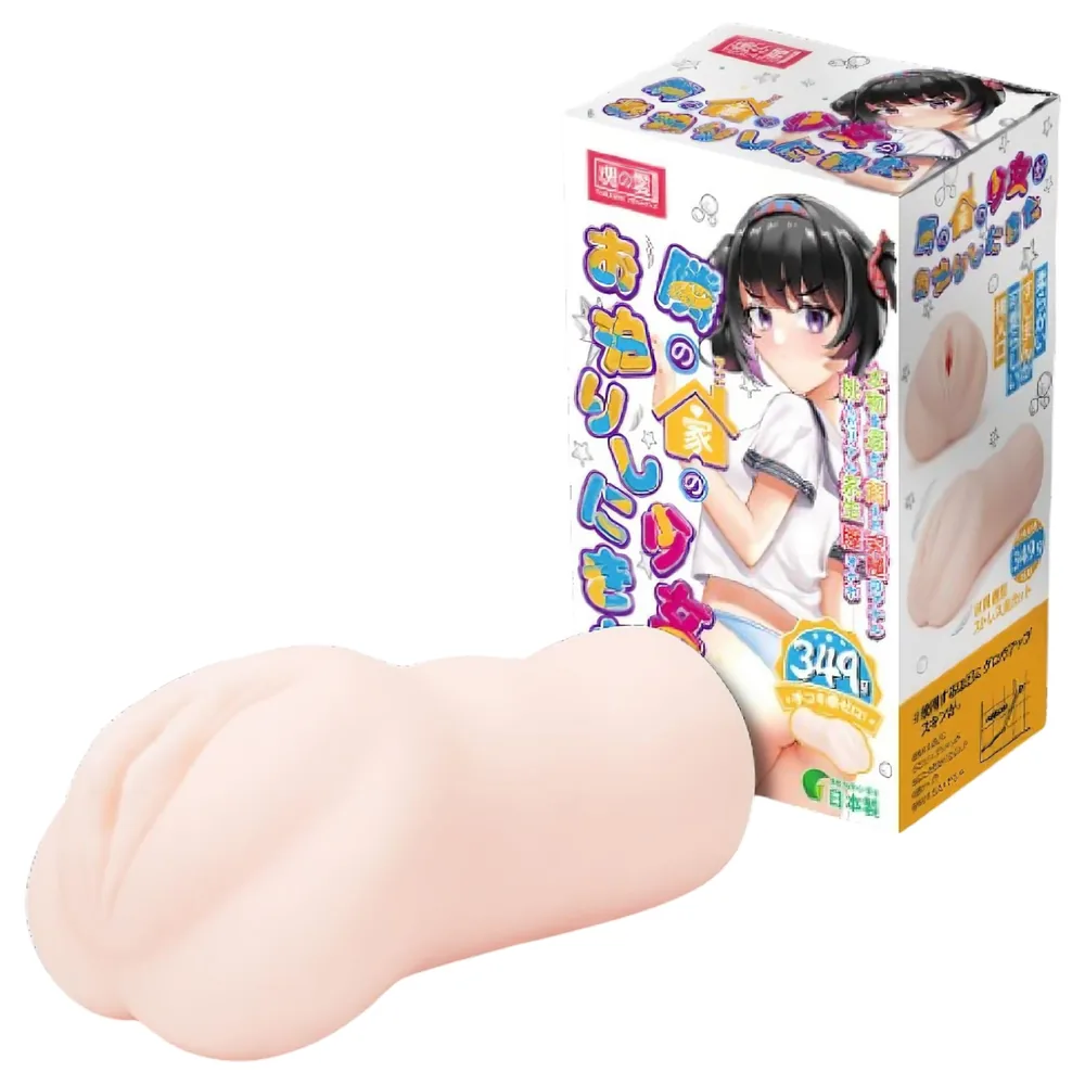 TAMASHII Neighbor Girl - hentai umelá vagína masturbátor (prírodná farba)