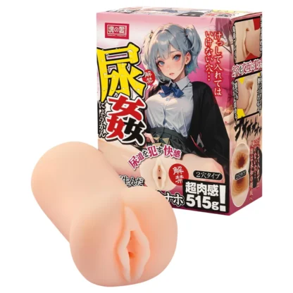 TAMASHII Urethral Play - anime umelá vagína masturbátor (prírodná farba)