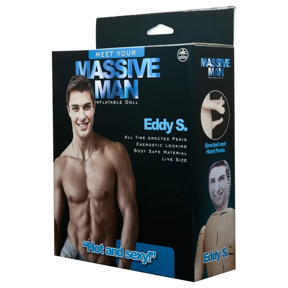 Eddy - nafukovací muž - sex doll - realistický tvar - PVC