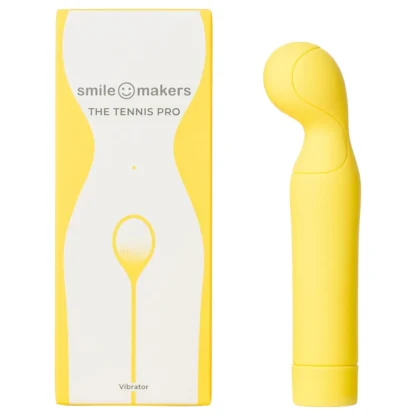 Smile Makers The Tennis Pro - žltý vibrátor na bod G