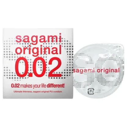 Sagami Original 0,02 - kondóm - 55 mm (1 ks)