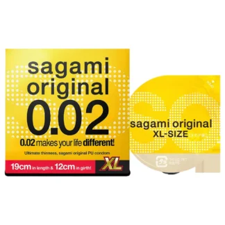 Sagami Original 0,02 XL - kondóm - 61 mm - 1 ks