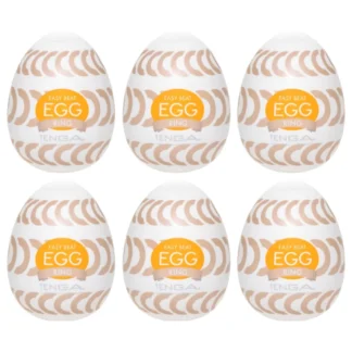 TENGA Egg Ring - masturbátor vajíčko - sada 6 kusov
