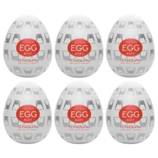 TENGA Egg Boxy - masturbátor vajíčko pre mužov - balenie 6 kusov