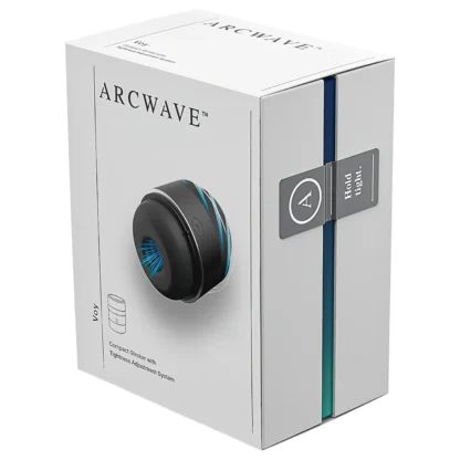 Arcwave - masturbátor pre mužov - rotačný stláčací - čierny