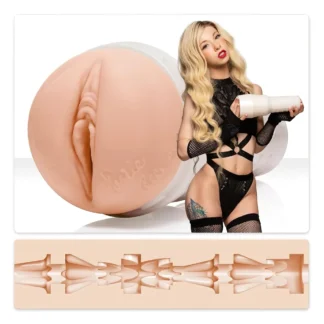 Fleshlight Kenzie Reeves Creampuff - realistická umelá vagína (prírodná farba)