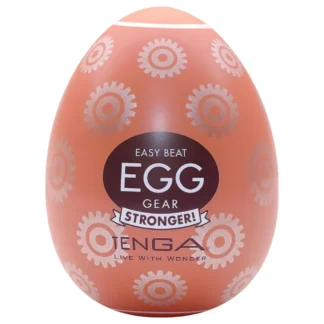 TENGA Egg Gear Stronger - masturbátor vajíčko - extra pevný - 1 ks